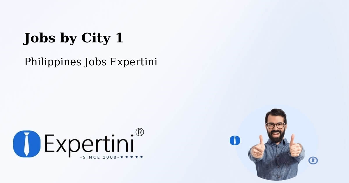 City Jobs in Philippines - Expertini