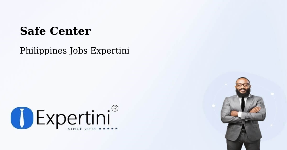 Safety Center – Bohol - Philippines Jobs Expertini