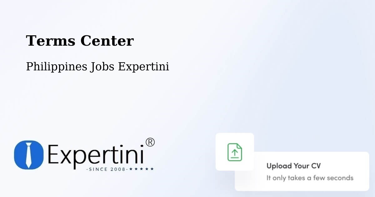Terms of Service – Bohol - Philippines Jobs Expertini